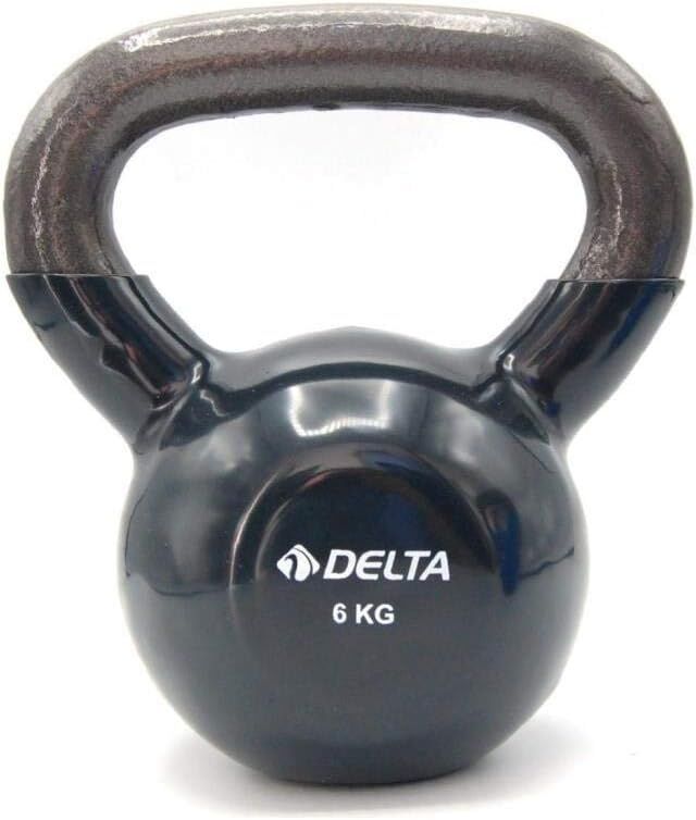 Delta 6 Kg. Kettle Bell Çaydanlık Dambıl Tekli Siyah