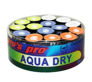 Pros Pro Aqua DRY 30lu Kutu Overgrip 4 Renkli