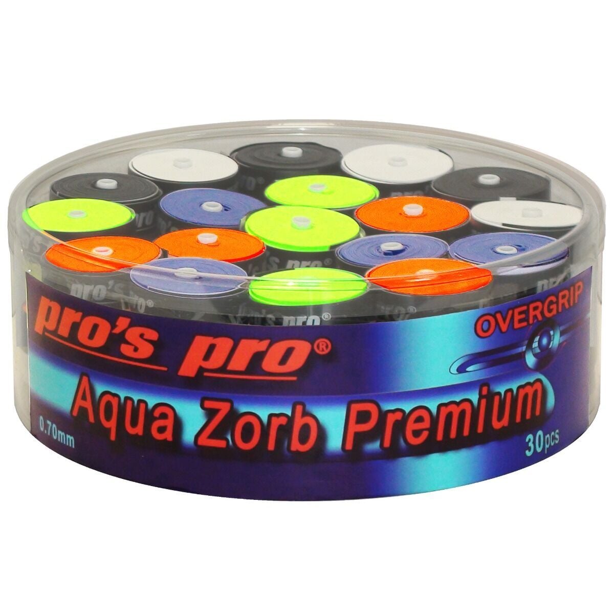 Pros Pro Aqua Zorb 30lu Kutu Overgrip 5 Renkli