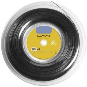 Luxilon 4G Black 125 Raket Kordajı 1,25 mm. Rulo Kordaj Siyah
