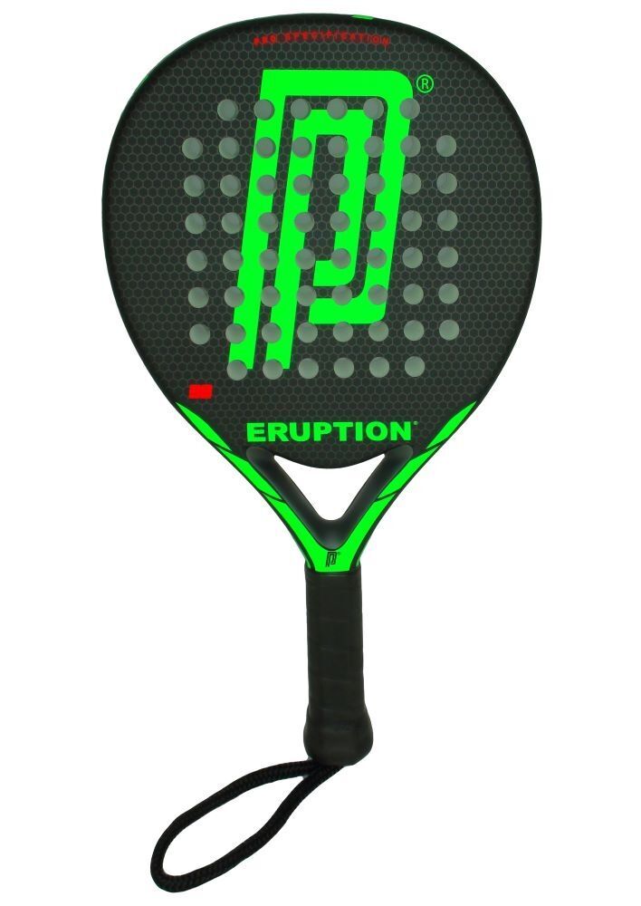 Pros Pro Eruption Padel Raketi Siyah-Yeşil
