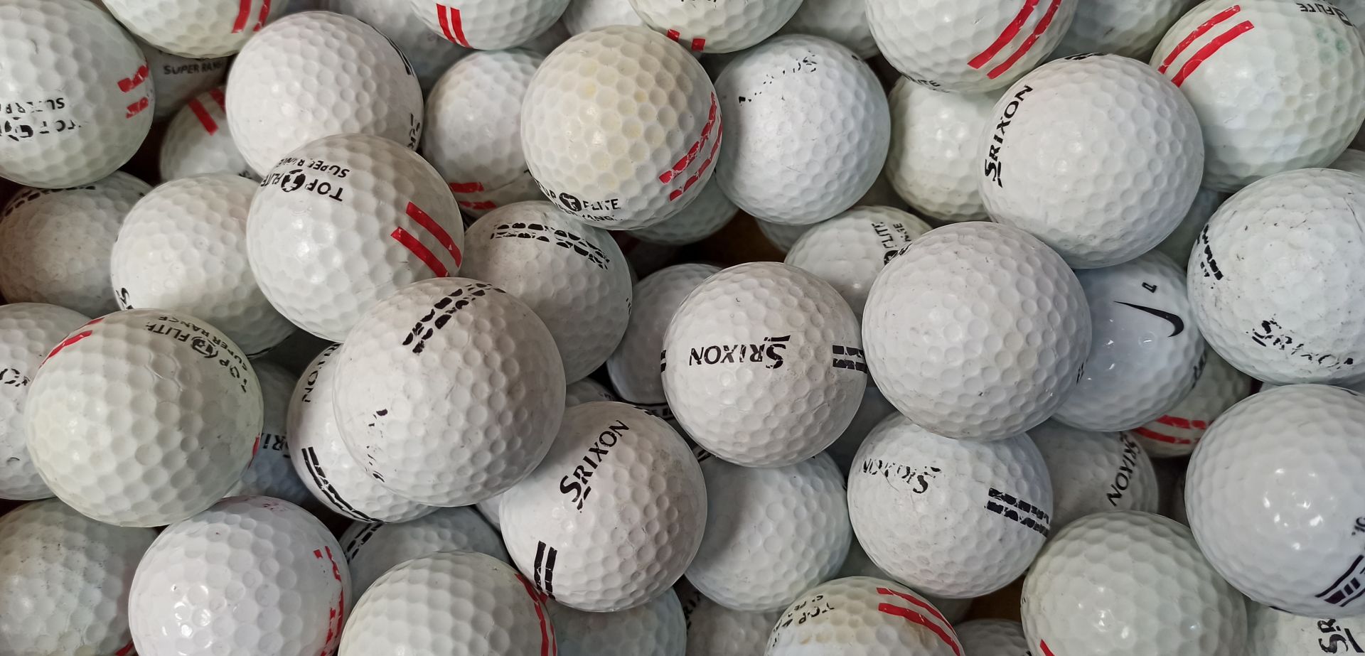 İkinci El Srixon ve Nike Golf Topu Beyaz Renk