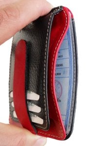 Zenga Orjinal Deri Cüzdanlı Kredi Kartlık 031-51 Siyah Kırmızı