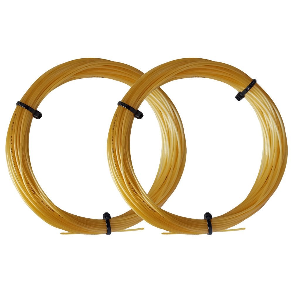 2 Adet Luxilon 4G 1,25 mm. Monofilament Kordaj 12 Metre Altın Sarısı