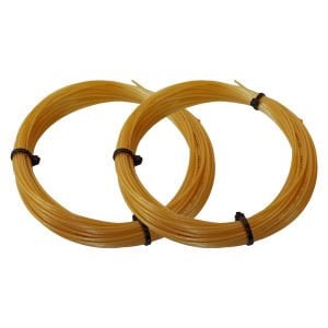 2 Adet Luxilon 4G 1,25 mm. Monofilament Kordaj 12 Metre Altın Sarısı