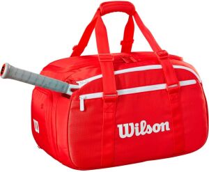 Wilson Süper Tour Duffel Spor, Seyahat ve Tenis Çantası Kırmızı