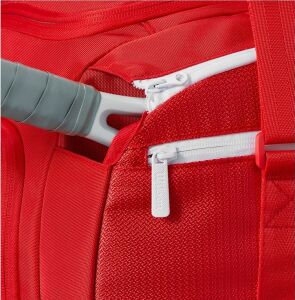 Wilson Süper Tour Duffel Spor, Seyahat ve Tenis Çantası Kırmızı