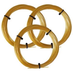 3 Adet Luxilon 4G 1,25 mm. Monofilament Kordaj 12 Metre Altın Sarısı