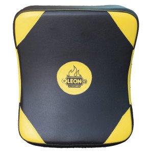 Leon Curved Büyük Boy Darbe Yastığı Kick-Boks Lowkick Pads Sarı
