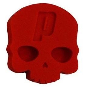 Prince Skulls Damp Kurukafa Titreşim Önleyici Kırmızı
