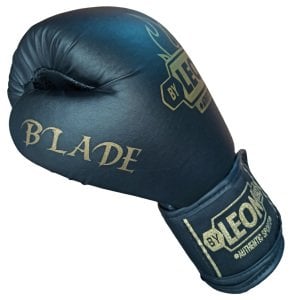 Leon Blade Training Boks, Kick Boks ve Muay Thai Eldiveni Siyah
