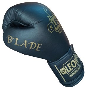 Leon Blade Training Boks, Kick Boks ve Muay Thai Eldiveni Siyah