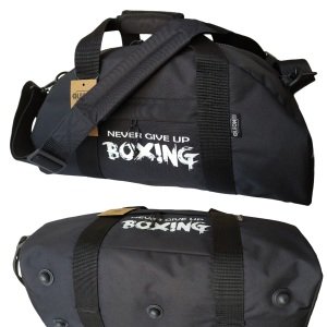 Leon Classic Boks ve Kick Boks Spor ve Ekipman Çantası Large Siyah