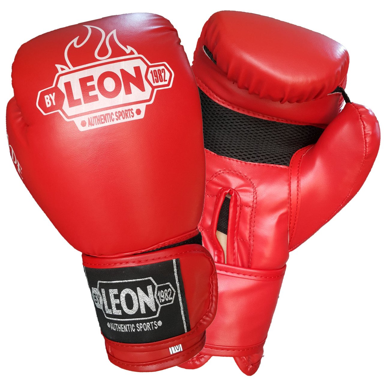 Leon Blade Training Boks, Kick Boks ve Muay Thai Eldiveni Kırmızı