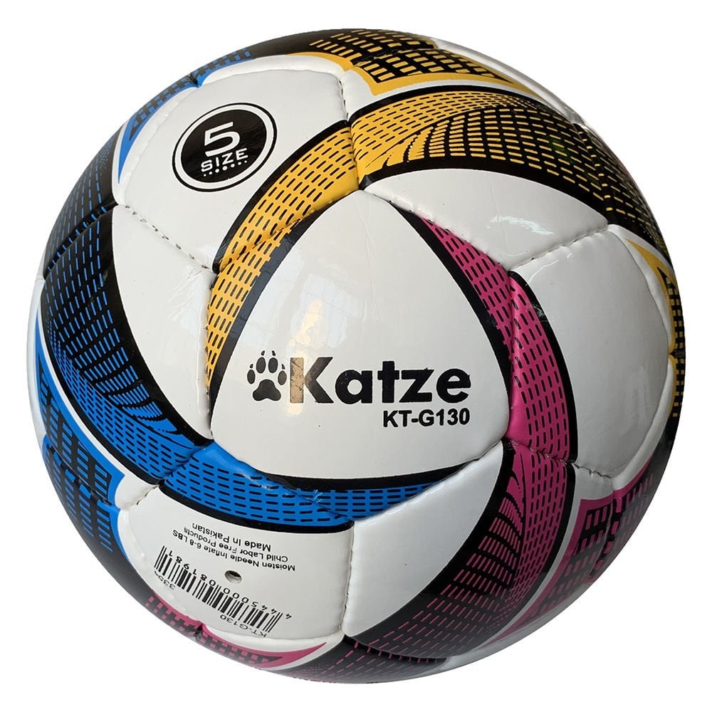 Katze KT-G130 Halısaha ve Çim Saha Futbol Topu 5 Numara Mavi