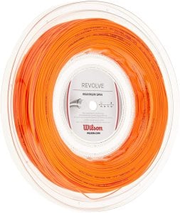 Wilson Revolve Spin 1,25 mm. Rulo Raket Kordajı 200 metre Turuncu