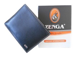 Zenga Orjinal Deri Erkek Cüzdanı 256-04 Garni Greyzi