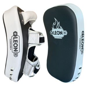 Leon Pro Kick Boks ve Muay Thai Darbe Yastığı Siyah Beyaz