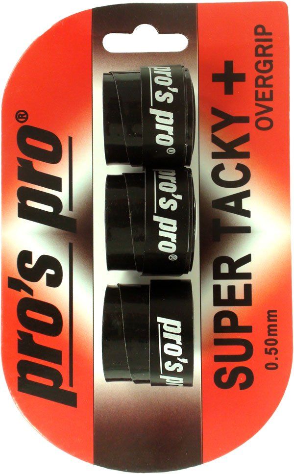 Pros Pro Super Tacky 3lü Overgrip Siyah