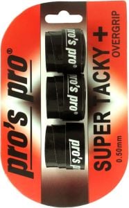 Pros Pro Super Tacky 3lü Overgrip Siyah