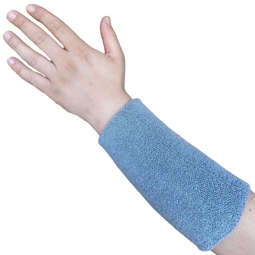 Basketbol Havlu El Bilekliği Geniş El Bilekliği Gri