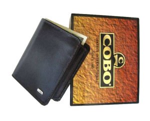 Zenga Orjinal Deri Küçük Boy Erkek Cüzdanı 121-1 Siyah