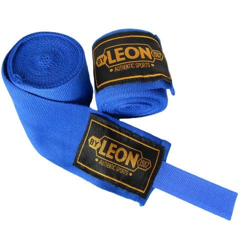 Leon Elastik Çocuk Boks Bandajı 2,5 Metre Mavi