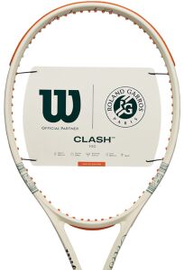 Wilson Clash 100L V3 Roland Garros Tenis Raketi 280 Gr. WR204411U1