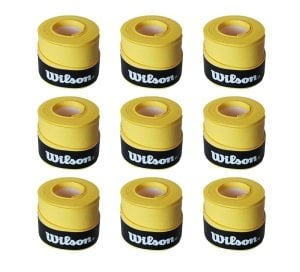 Wilson Bowl O Grips Overgrip 9 Adet Tekli Sarı Grip