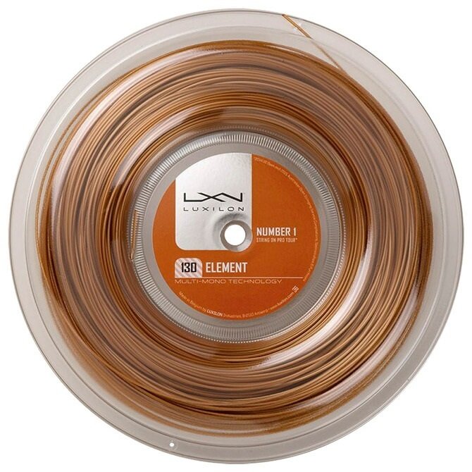Luxilon 130 Element Raket Kordajı 1,30 mm. 200 metre Rulo Kordaj Bordo