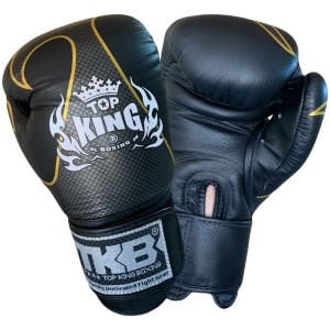 Top King Hakiki Deri Anchor Kick Boks ve Muay Thai Eldiveni 12 Oz