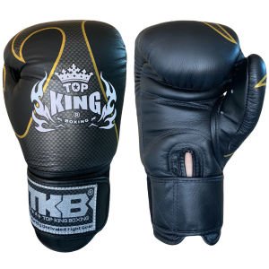 Top King Hakiki Deri Anchor Kick Boks ve Muay Thai Eldiveni 12 Oz
