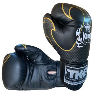 Top King Hakiki Deri Anchor Kick Boks ve Muay Thai Eldiveni 12 Oz