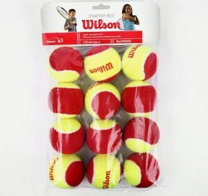 Wilson Starter Red Çocuk Tenis Topu 12 Adet WRT137100