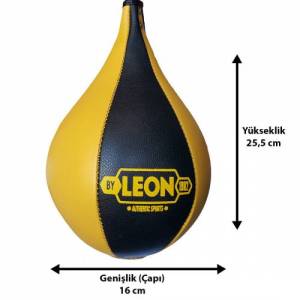 Leon Blade Boks Pencikbol Topu Kırmızı Siyah