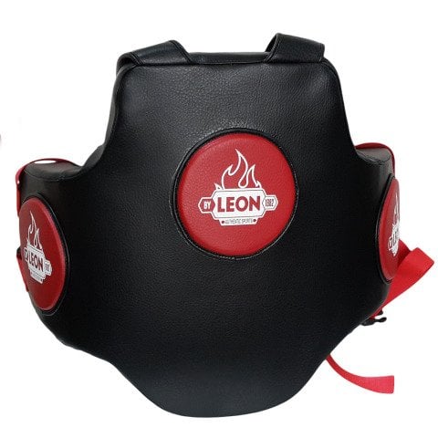 Leon Kick Boks ve Muay Thai Gövde Koruyucu Body Protector Kırmızı