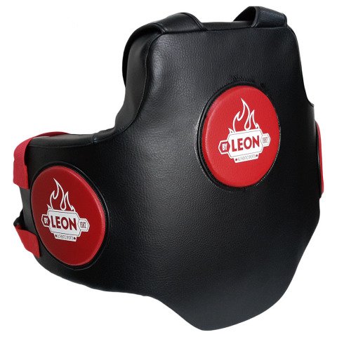 Leon Kick Boks ve Muay Thai Gövde Koruyucu Body Protector Kırmızı
