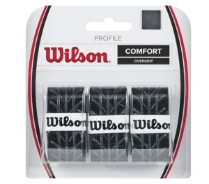 Wilson Profile Comfort Tırtırlı Overgrip WRZ4025 Siyah