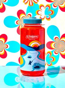 Nalgene 32 Oz Retro Pomegranate Tritan Suluk Matara 1 Litre Kırmızı