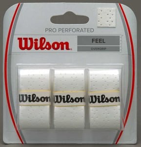 Wilson Pro Perforated Overgrip Tenis Raketi Gribi WRZ4005 White