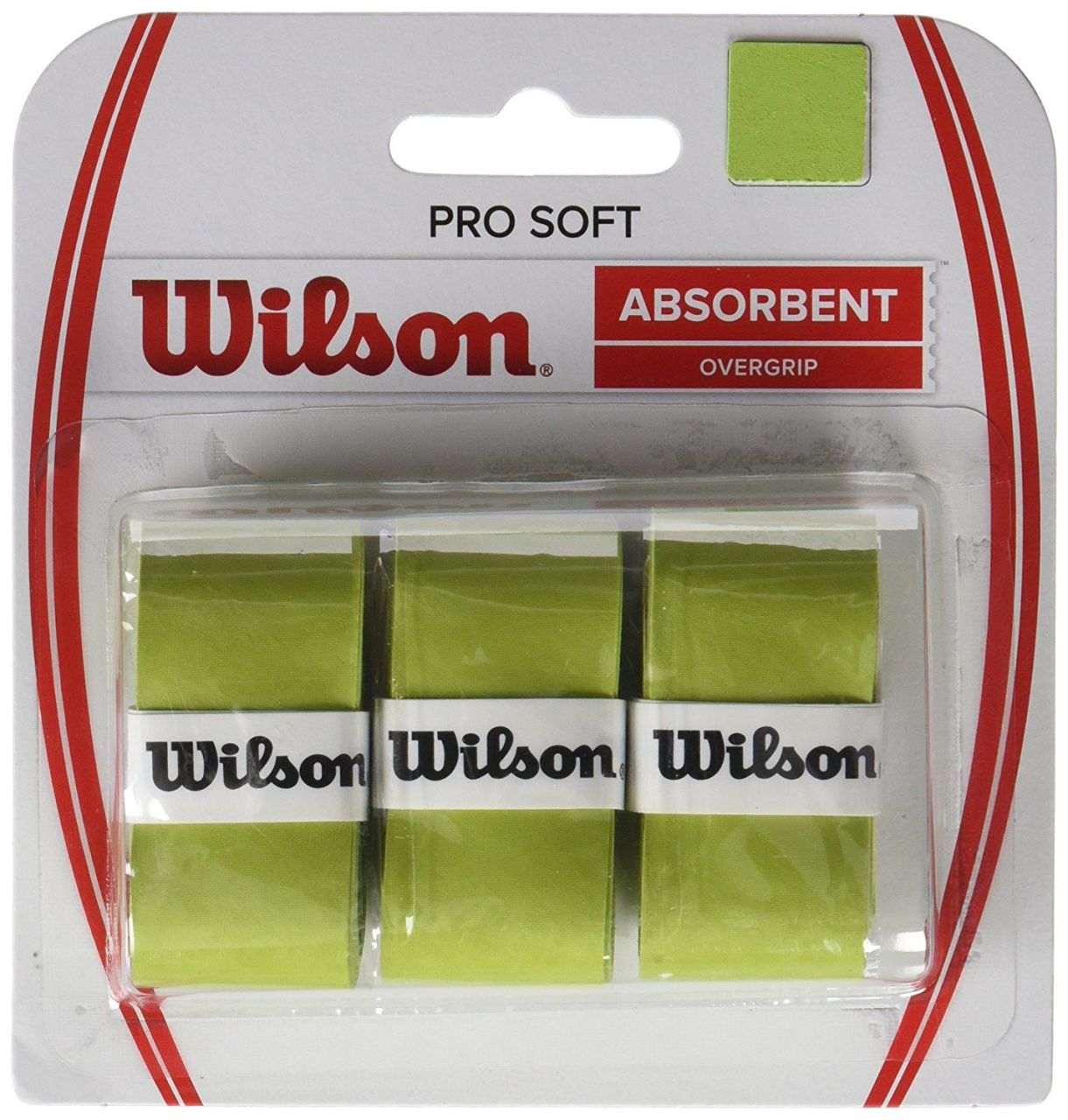 Wilson Pro Soft Overgrip Tenis Raketi Gribi WRZ4040LI Yeşil