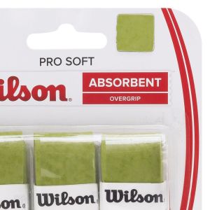 Wilson Pro Soft Overgrip Tenis Raketi Gribi WRZ4040LI Yeşil