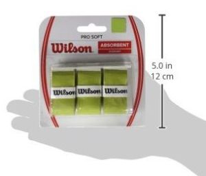 Wilson Pro Soft Overgrip Tenis Raketi Gribi WRZ4040LI Yeşil