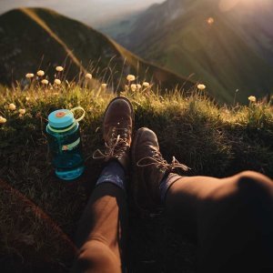 Nalgene 32 Oz WM Sustain Suluk Matara 1 Litre Nar Çiçeği Rengi