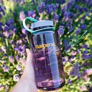 Nalgene 32 Oz WM Sustain Suluk Matara Aubergine 1 Litre Mor