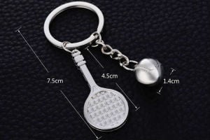 Tenis Raketi ve Toplu Anahtarlık Paslanmaz