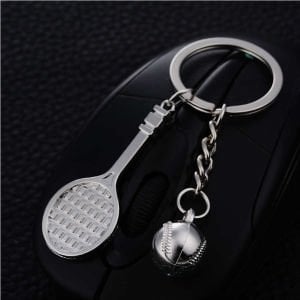 Tenis Raketi ve Toplu Anahtarlık Paslanmaz