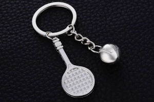 Tenis Raketi ve Toplu Anahtarlık Paslanmaz