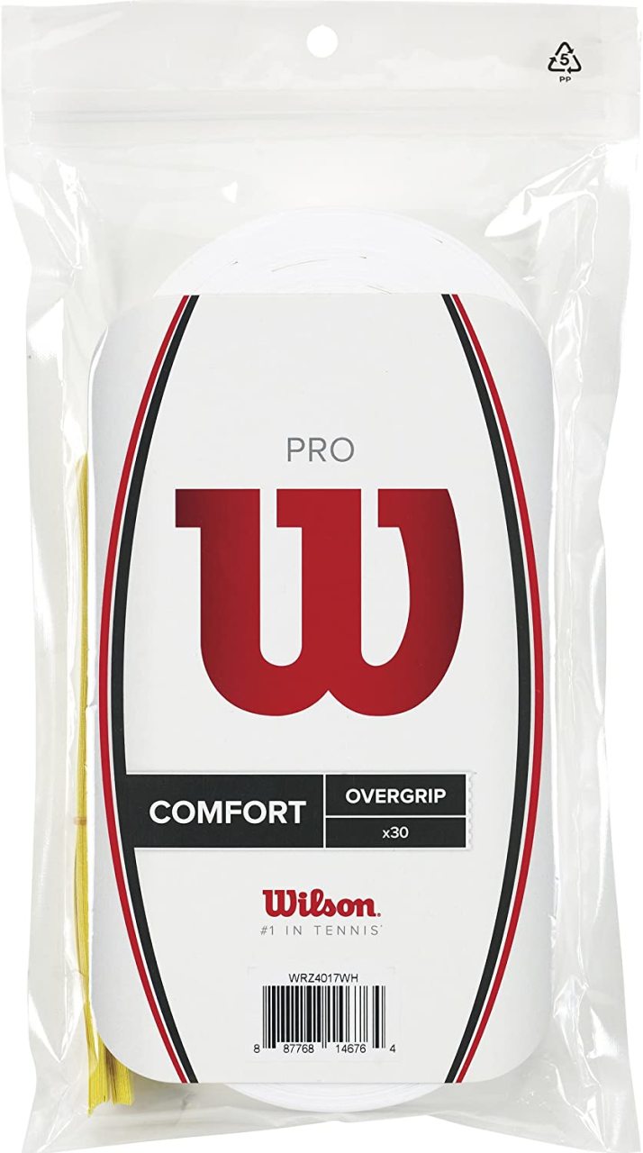 Wilson Pro Comfort Overgrip 30 Adet Raket Gribi WRZ4017 Beyaz