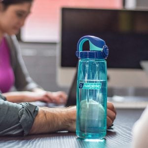Nalgene 24 Oz OTF Tritan Suluk Matara 650 ml. Turkuaz 5565-1224